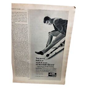 1965 The Master Slack Original Print Ad vintage 60s